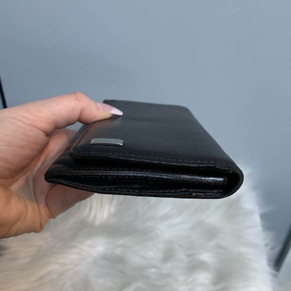 Authentic Dunhill long flap coat wallet - Picture 4 of 17